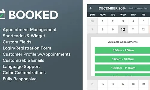 Booked Appointments 2.3.5 - Appointment Booking WordPress Plugin