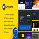 Crypterio 2.4.8 - ICO Landing Page and Cryptocurrency WordPress Theme