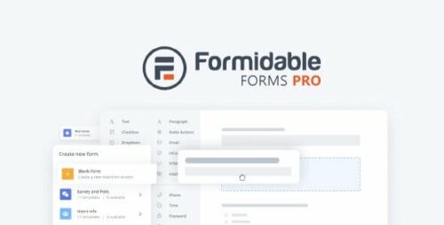 Formidable Forms Pro 6.20 - WordPress Forms Plugin & Online Application Builders