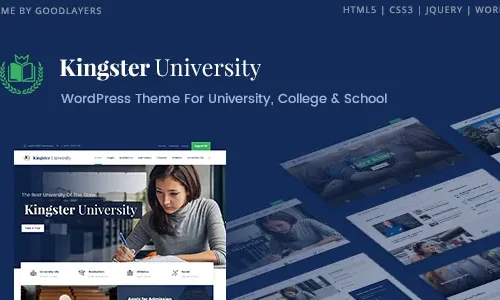 Kingster 3.2.3 - Education WordPress For University, College and School