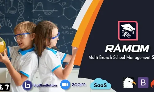 Ramom School 6.0 - Multi Branch School Management System - Activated