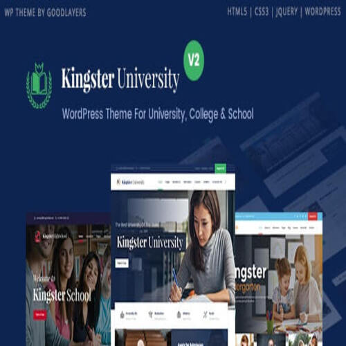Kingster 3.1.1 - Education WordPress For University, College and School