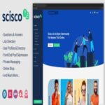 Scisco 1.4 - Questions and Answers WordPress Theme