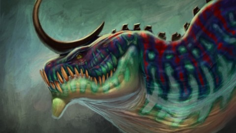 [Free Download] Digital Painting Series Ep0. Dragon Bust