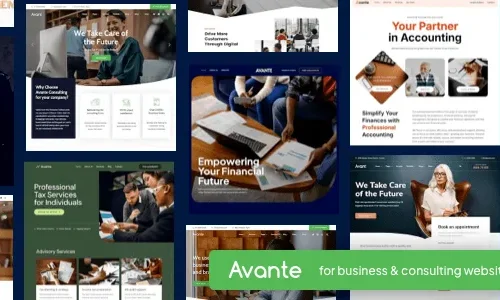 Avante 3.0 - Business Consulting WordPress Theme