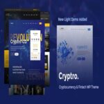 Cryptro 1.4.0 - Cryptocurrency, Blockchain , Bitcoin & Financial Technology WordPress Theme