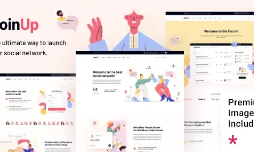 Join Up 1.2 - BuddyPress Community Theme