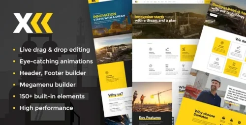 best industrial WordPress theme WooCommerce download