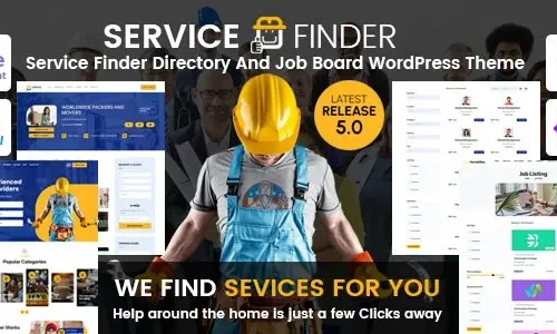 Service Finder 6.0 - Provider and Business Listing WordPress Theme