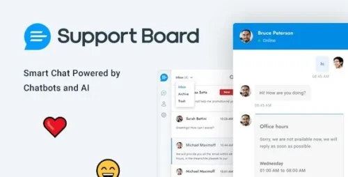 best Support Board WordPress plugin for instant download