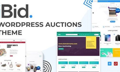 iBid 4.0.2 - Multi Vendor Auctions WooCommerce Theme