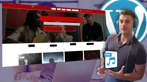 [Free Download] Complete WordPress website course to sell music downloads