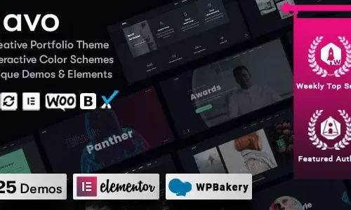 Avo 1.1.3 - Creative Portfolio & Agency WordPress Theme
