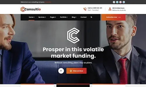 Consultio 3.2.5 - Corporate Consulting WordPress Theme