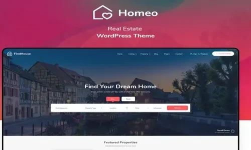 Homeo 1.2.54 - Real Estate WordPress Theme