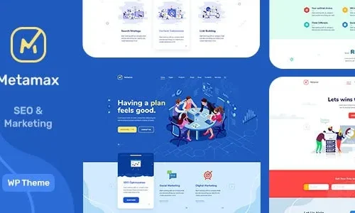 MetaMax 1.1.2 - SEO and Marketing WordPress Theme