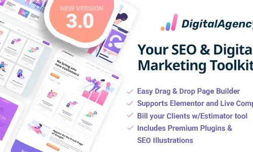 SEOWP 3.11.2 – SEO & Digital Marketing WordPress Theme