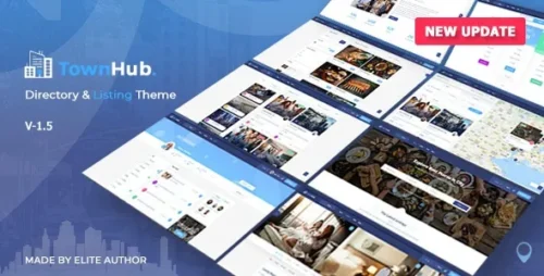 TownHub 1.8.2 - Directory & Listing WordPress Theme