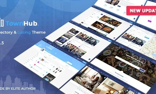 TownHub 1.8.2 - Directory & Listing WordPress Theme