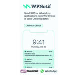 WPNotif 2.9.2 - WordPress SMS & WhatsApp Message Notifications