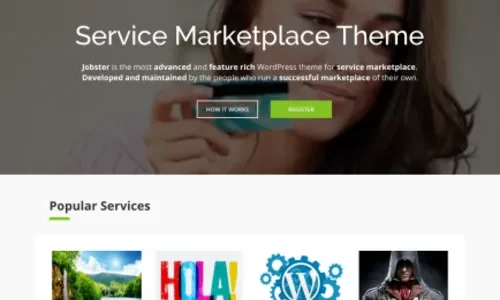 WPjobster 5.8.1 - Service Marketplace WordPress Theme + Addons