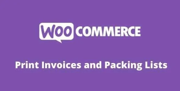 WooCommerce Print Invoices and Packing Lists best WooCommerce invoices packing lists plugin download