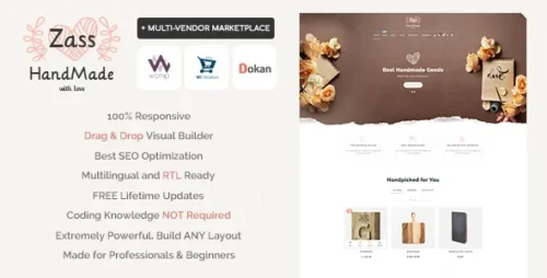best artisan WooCommerce theme for handmade products download
