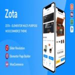 Zota 1.2.15 - Elementor Multi-Purpose WooCommerce Theme