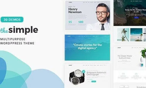 The Simple 2.7.8 - Business WordPress Themes