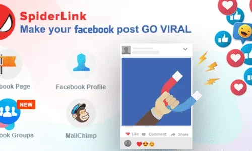 Facebook SpiderLink 2.5 - Make Your Facebook Post GO VIRAL