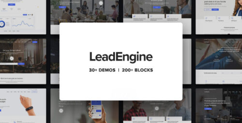 LeadEngine 5.2 - Multi-Purpose WordPress Theme with Page Builder