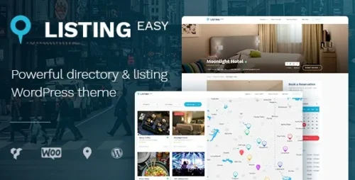 best directory WordPress theme instant download ListingEasy