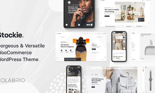 Stockie 1.4.9 - Multi-purpose Creative WooCommerce Theme