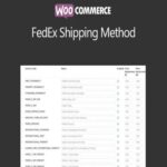 WooCommerce FedEx Shipping Method 3.4.36