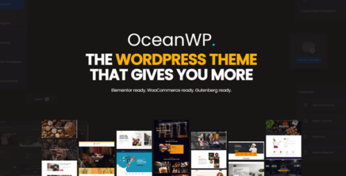 OceanWP 3.0.5 - Free Multi-Purpose WordPress Theme + Premium Extensions