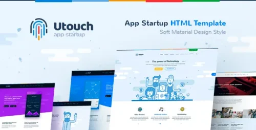 best Utouch Startup WordPress theme instant download