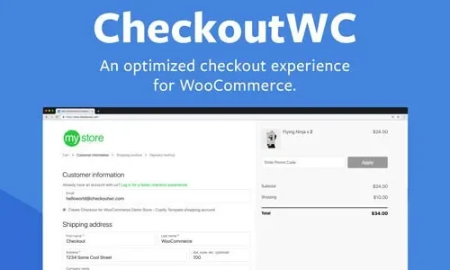 CheckoutWC 10.1.7 - Optimized Checkout Pages for WooCommerce