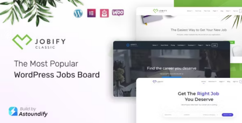 Jobify 4.2.8 - The Most Popular WordPress Job Board Theme
