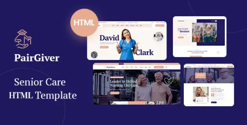 best senior care WordPress theme instant download