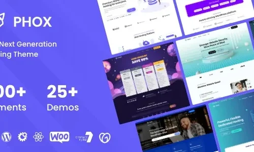 Phox 2.4.9.3 - Hosting WordPress & WHMCS Theme