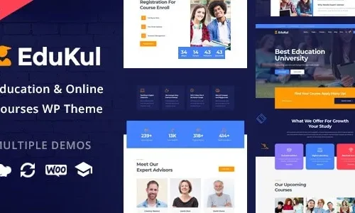 Edukul 1.32 - Online Courses WordPress Theme
