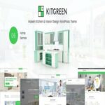 KitGreen 2.1.0 - Modern Kitchen & Interior Design WordPress Theme