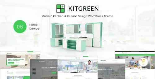 best kitchen design wordpress theme instant download