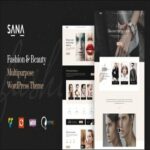 Sana 1.3.3 - Fashion Stylist, Beauty Salon and Makeup Artist WordPress Theme