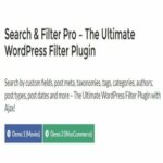 Search & Filter Pro 2.5.15 – The Ultimate WordPress Filter Plugin