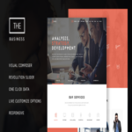 The Business 1.6.1 - Powerful One Page Biz WP Theme