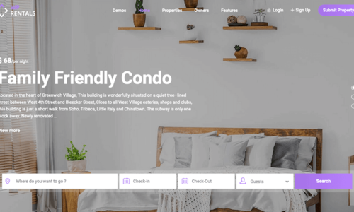 WP Rentals 3.13.1 - Booking Accommodation WordPress Theme