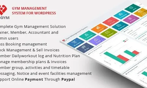 WPGYM 35.0 - Wordpress Gym Management System