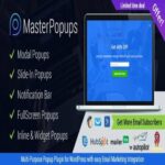 Master Popups 3.8.7 - WordPress Popup Plugin for Email Subscription