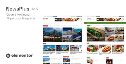 best NewsPlus WordPress theme for news sites download